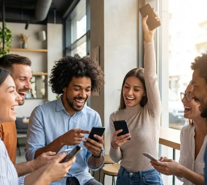 Tester UserLab utilisant l'application sur mobile